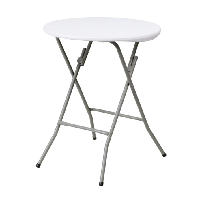 Plastic Round High Table