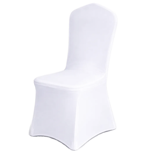 white lycra chair cover
