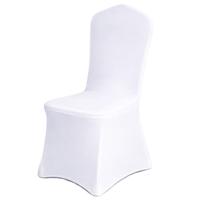 white lycra chair cover